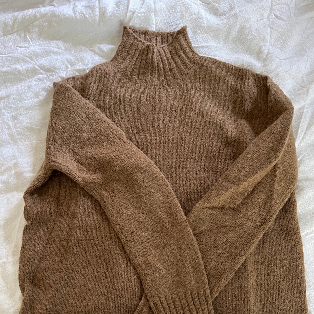 Jenni Kayne Alpaca Mockneck Pullover
